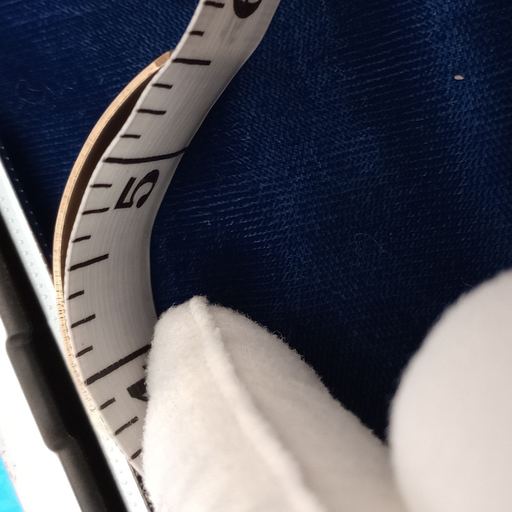 Brass Leaf Patterned Stamped Native American Cuff… - image 7